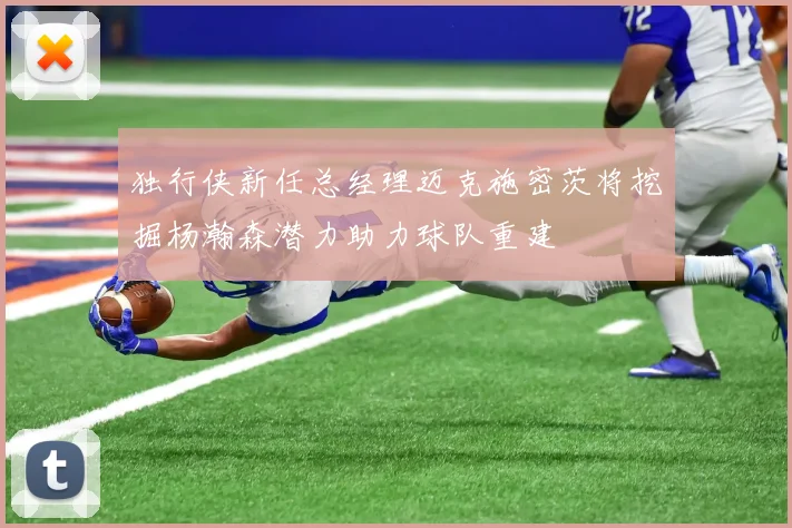 独行侠新任总经理迈克施密茨将挖掘杨瀚森潜力助力球队重建